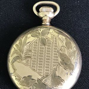 Antique Waltham 1894 Pocket Watch size 0s Double Hunter Case